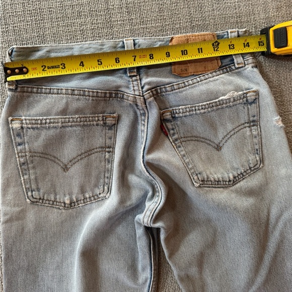 Vintage Women’s Levis 501 Denim Jeans - Picture 2 of 8